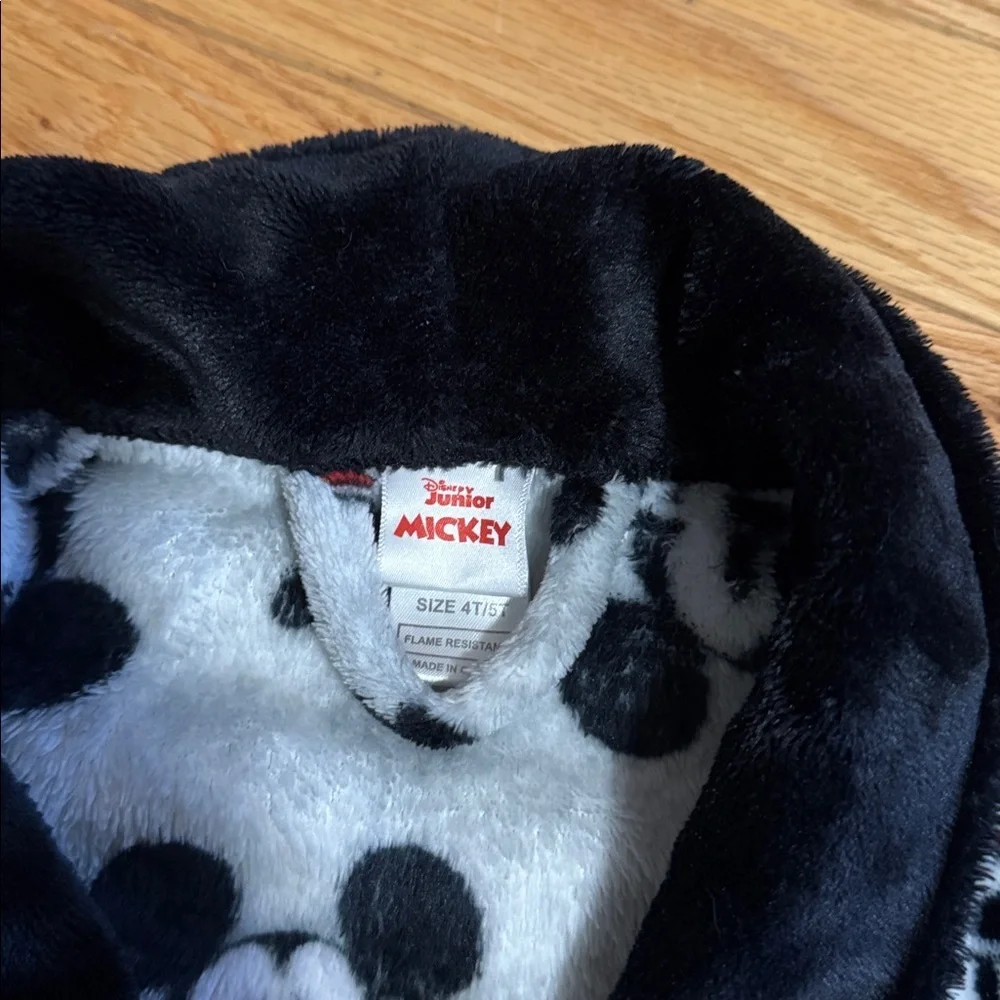 Gray Mickey Mouse Robe - Picture 3 of 3